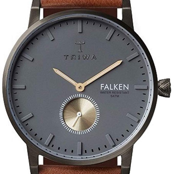 Triwa Walter Falken Unisex Watch Leather Band New - Picture 4 of 4
